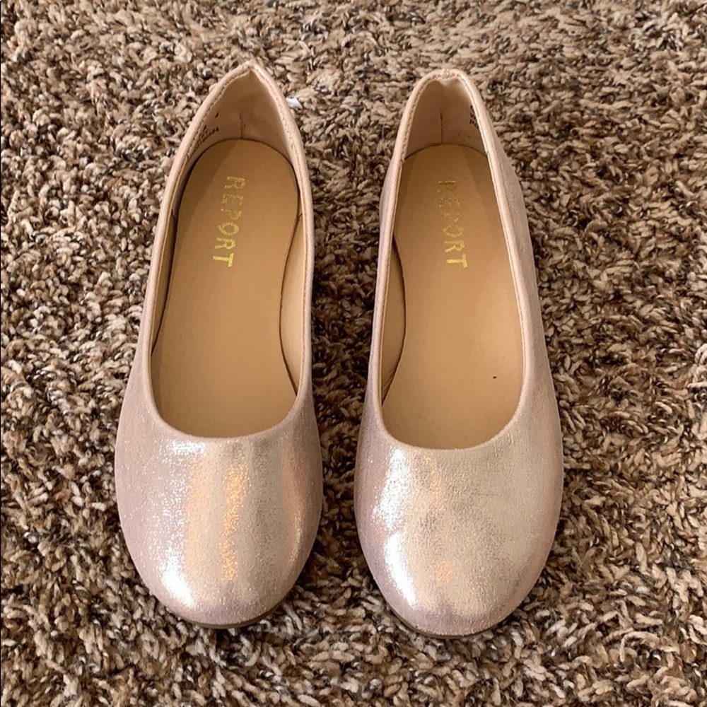 Pink Shimmer Flats